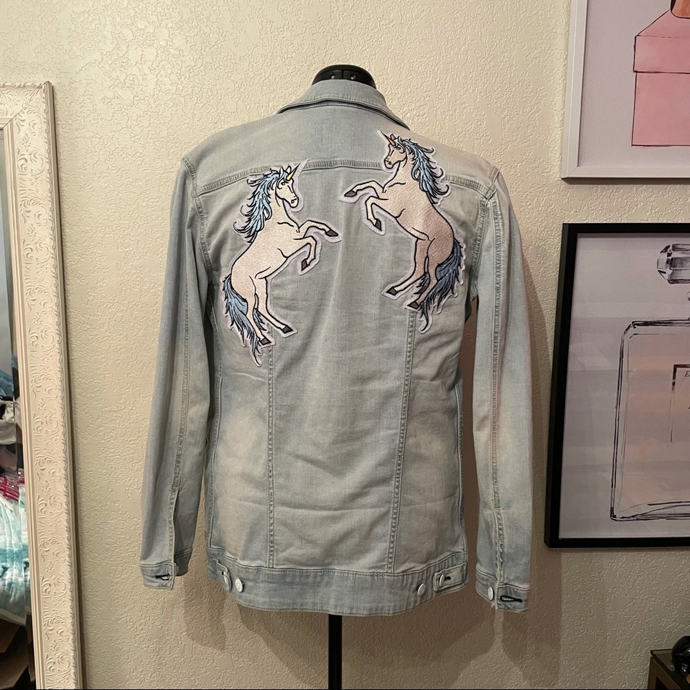 LulaRoe Jaxon Jean Jacket